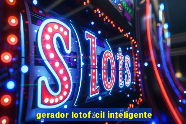 gerador lotof谩cil inteligente